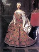 Louis de Silvestre Portrait de Marie oil painting on canvas